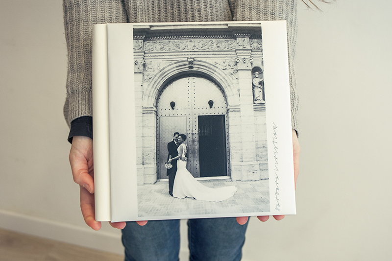 Álbum de boda con caja de madera - Lluís Barniol